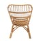 Baxton Studio Earvin Modern Bohemian Natural Brown Rattan Armchair 224-12707-ZORO - alternate 4